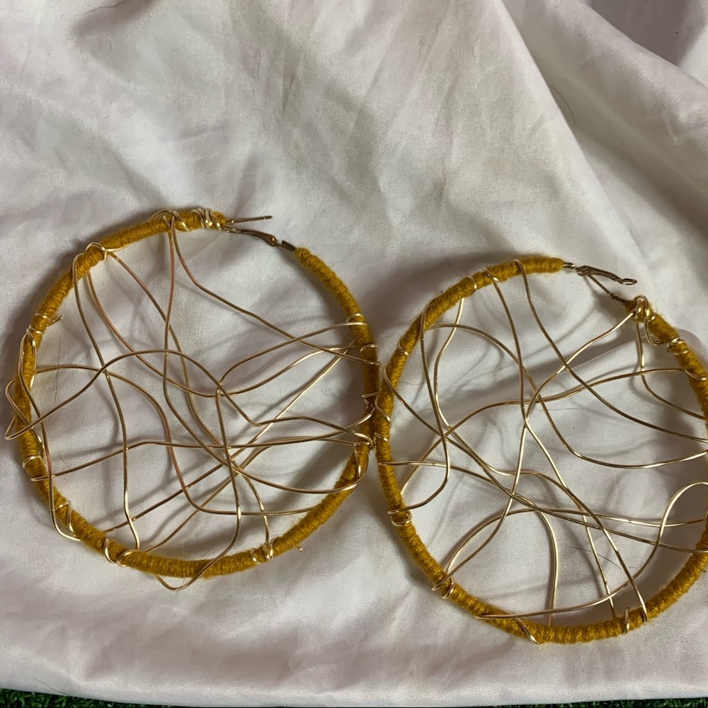 Handmade Hoop Earrings